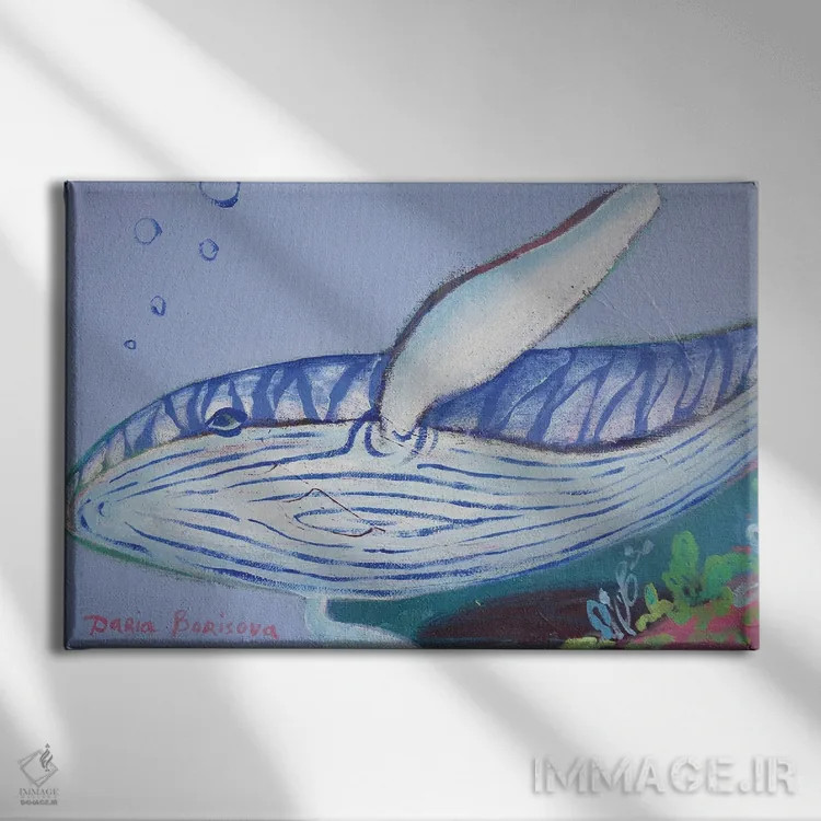 تابلو سلطنتی اثر داریا بوریسووا - نمای روبهرو روی دیوار