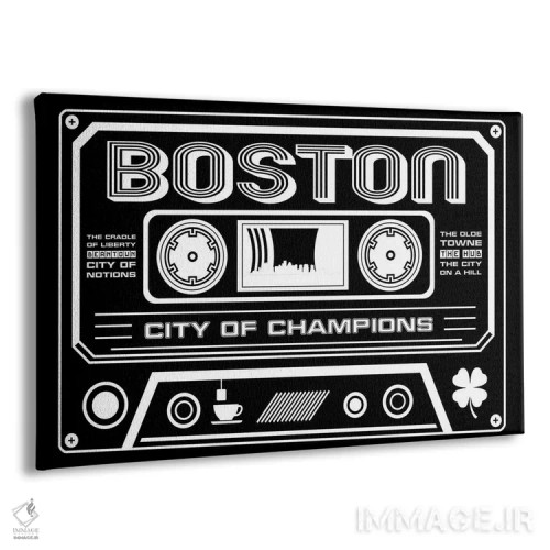 تابلو کاست بوستون اثر پرینتهای بنتون پارک (استودیو/گالری هنری) - نمای پرسپکتیو محصول