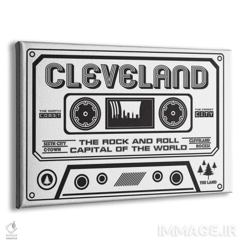 تابلو کاست کلیولند اثر پرینتهای بنتون پارک (استودیو/گالری هنری) - نمای پرسپکتیو محصول