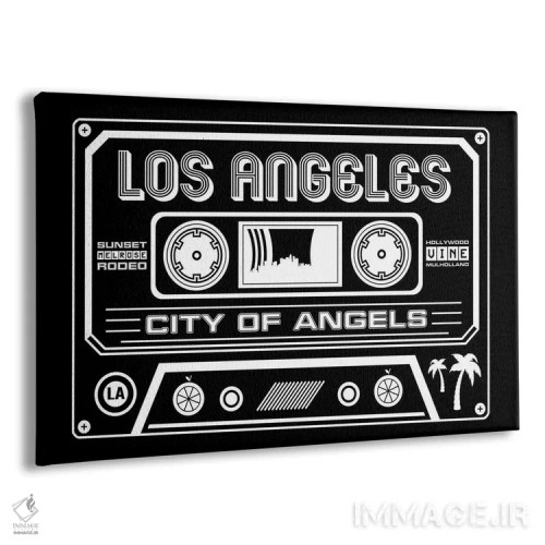 تابلو کاست لسآنجلس اثر پرینتهای بنتون پارک (استودیو/گالری هنری) - نمای پرسپکتیو محصول