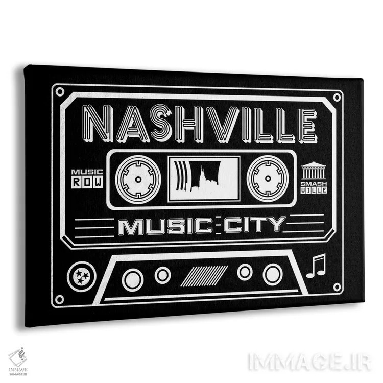 تابلو کاست نشویل اثر پرینتهای بنتون پارک (استودیو/گالری هنری) - نمای پرسپکتیو محصول