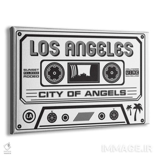 تابلو کاست لسآنجلس اثر پرینتهای بنتون پارک (استودیو/گالری هنری) - نمای پرسپکتیو محصول