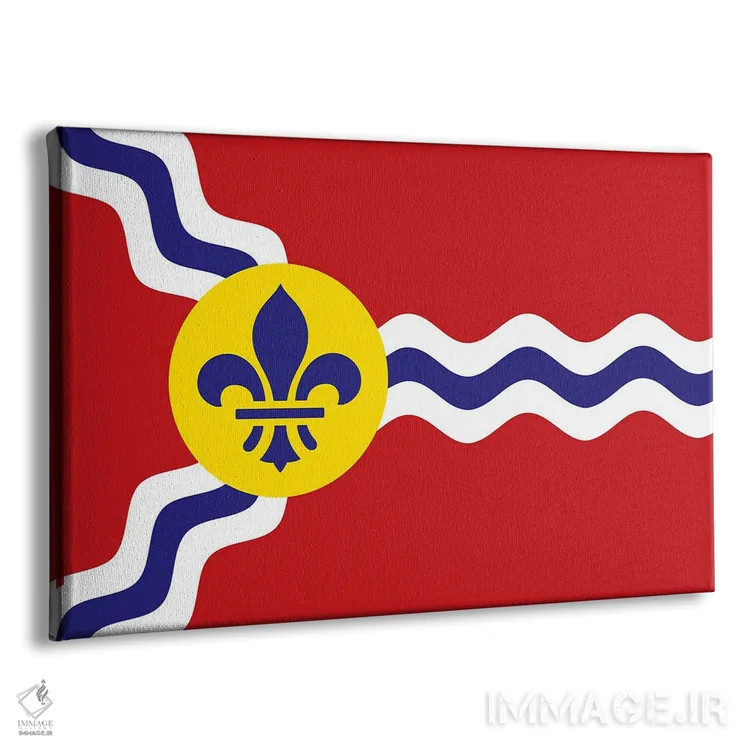 تابلو پرچم سنت لوئیس اثر پرینتهای بنتون پارک (استودیو/گالری هنری) - نمای پرسپکتیو محصول