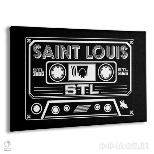 تابلو کاست سنت لوئیس اثر پرینتهای بنتون پارک (استودیو/گالری هنری) - نمای پرسپکتیو محصول