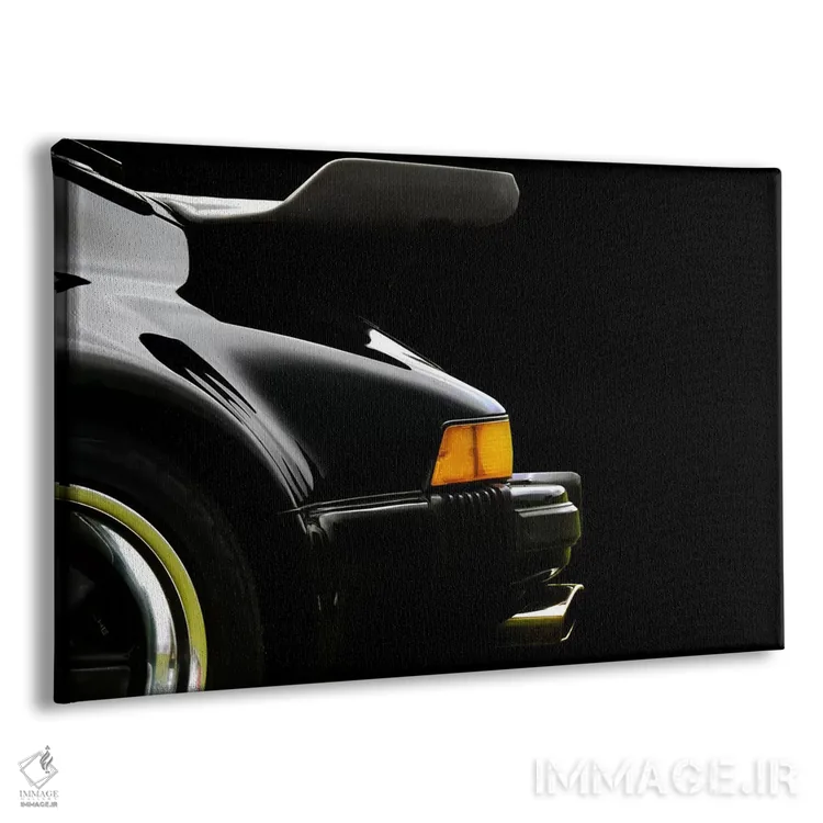 تابلو پورشه ۹۳۰ مدل ۱۹۷۸، بال عقب اثر کلایو برنسون - نمای پرسپکتیو محصول