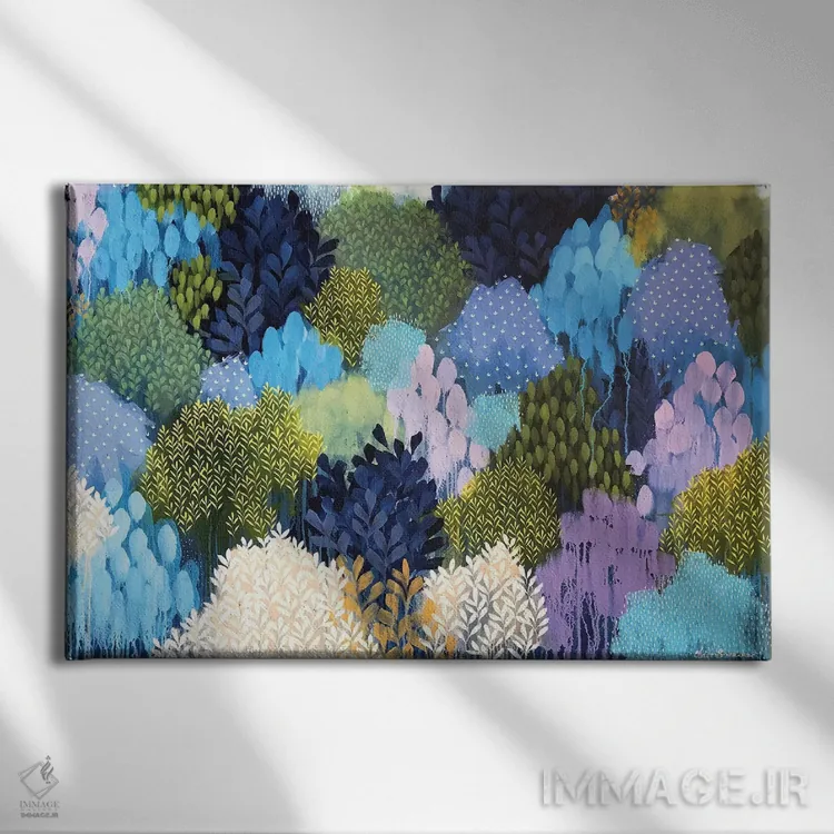 تابلو زیبایی بیپایان اثر کلر برمنر - نمای روبهرو روی دیوار