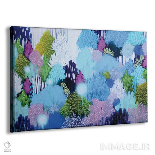 تابلو نور ماندگار اثر کلر برمنر - نمای پرسپکتیو محصول