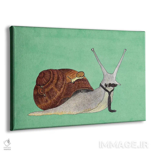 تابلو آقای حلزون اثر باروف - نمای پرسپکتیو محصول