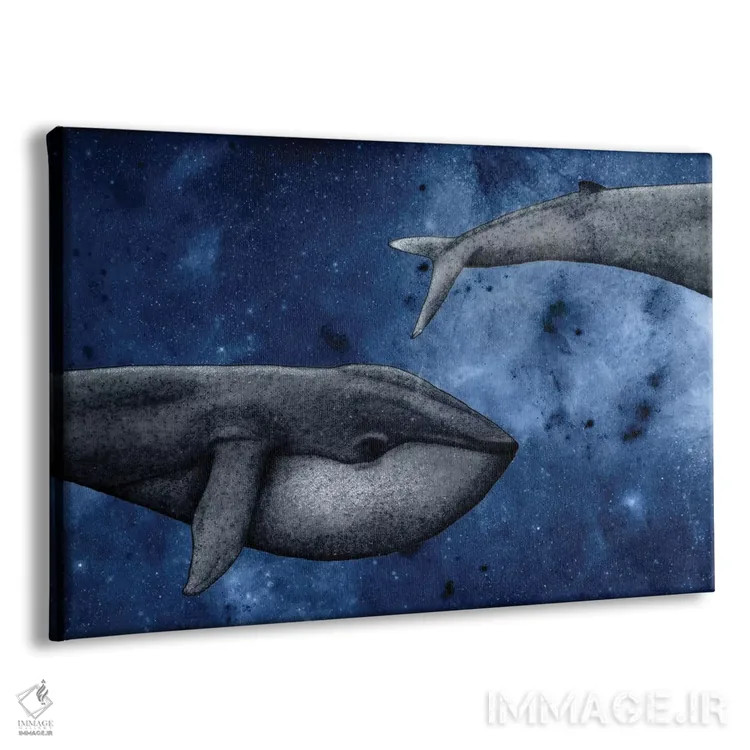 تابلو نهنگی که خودش را ملاقات کرد اثر باروف - نمای پرسپکتیو محصول