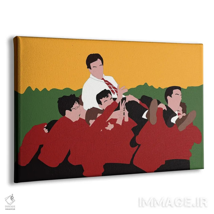 تابلو انجمن شاعران مرده (فیلم) اثر بوریلیانا - نمای پرسپکتیو محصول