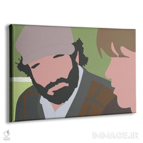 تابلو ویل هانتینگ خوب (فیلم) اثر بوریلیانا - نمای پرسپکتیو محصول