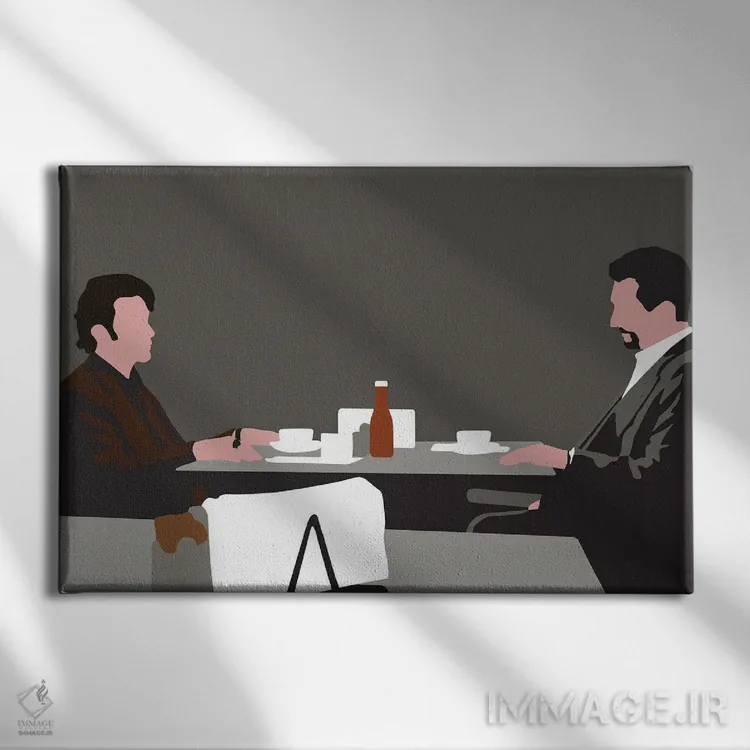 تابلو گرما (فیلم) اثر بوریلیانا - نمای روبهرو روی دیوار