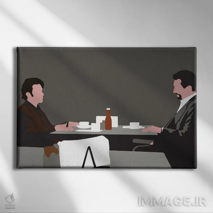 تابلو گرما (فیلم) اثر بوریلیانا - نمای روبهرو روی دیوار