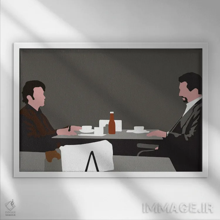 تابلو گرما (فیلم) اثر بوریلیانا - نمای قابدار سفید