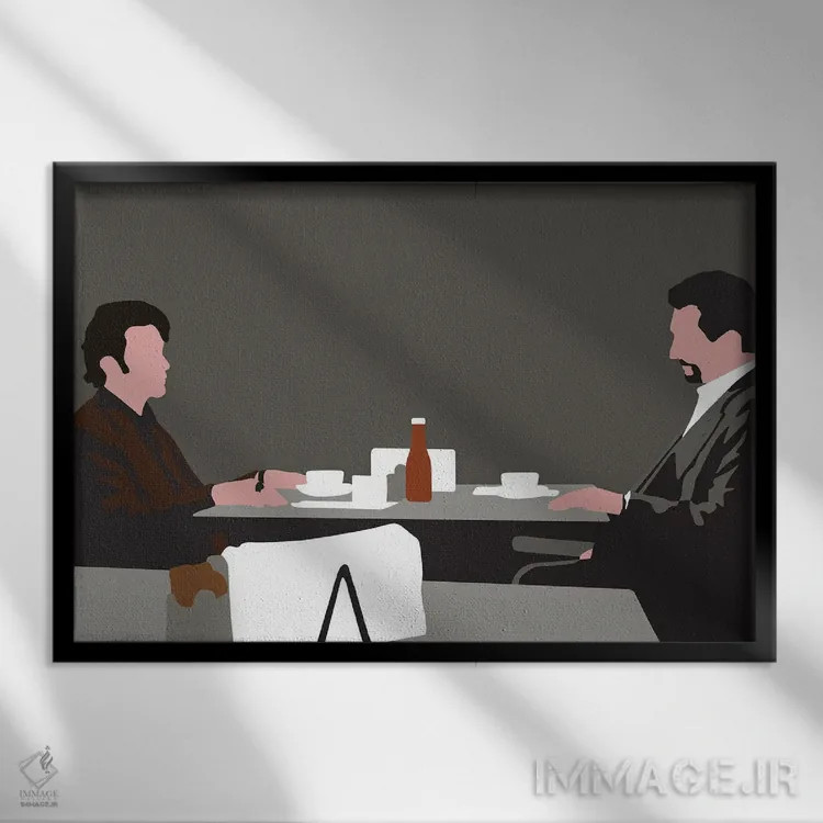 تابلو گرما (فیلم) اثر بوریلیانا - نمای قابدار مشکی