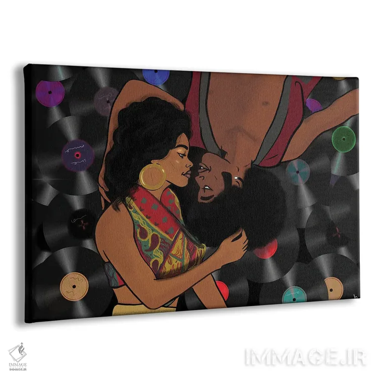 تابلو عشقی با روح و احساس اثر بری پیپنز - نمای پرسپکتیو محصول