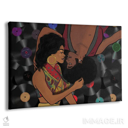 تابلو عشقی با روح و احساس اثر بری پیپنز - نمای پرسپکتیو محصول