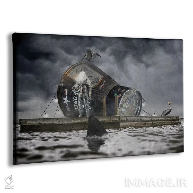 تابلو رفقا (دوست صمیمی) اثر جیسون بروک - نمای پرسپکتیو محصول