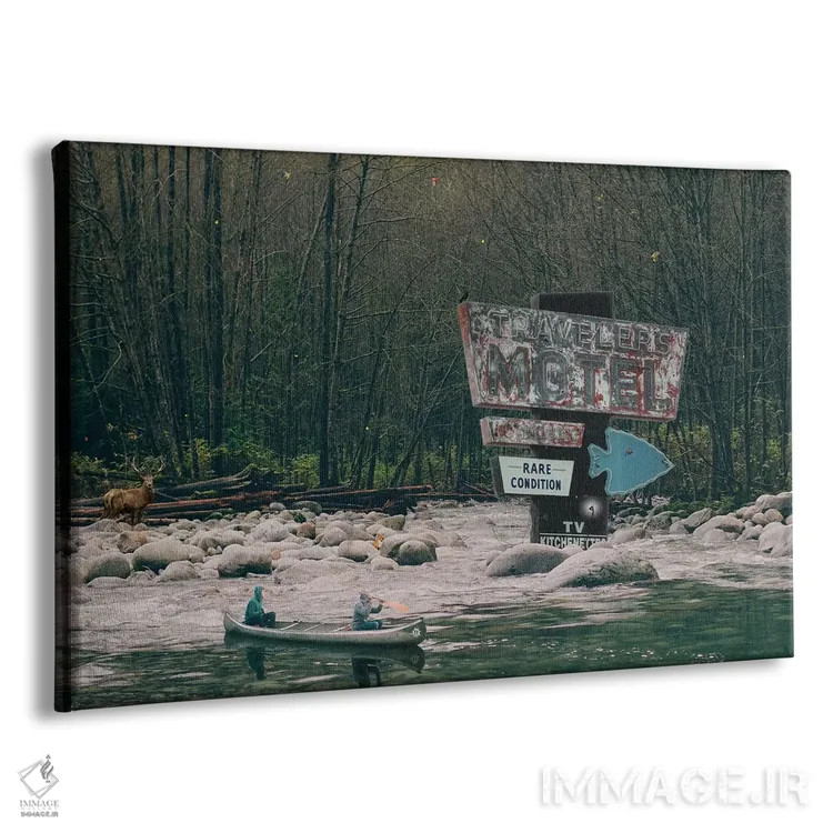 تابلو علائم را دنبال کن اثر جیسون بروک - نمای پرسپکتیو محصول