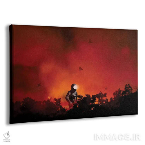 تابلو از خاکسترها اثر جیسون بروک - نمای پرسپکتیو محصول