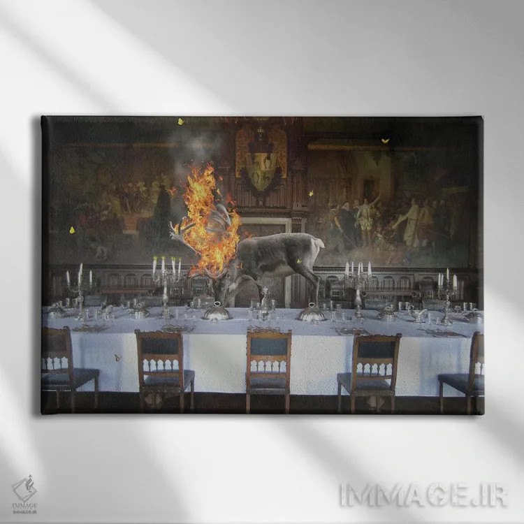 تابلو مزرعه تا سفره (سبک زندگی یا آشپزی) اثر جیسون بروک - نمای روبهرو روی دیوار