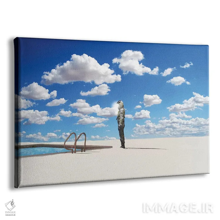 تابلو از کنترل خارج شدن اثر جیسون بروک - نمای پرسپکتیو محصول