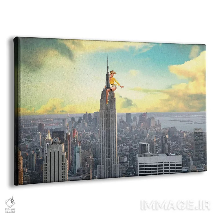 تابلو پینآپ نیویورک اثر جیسون بروک - نمای پرسپکتیو محصول