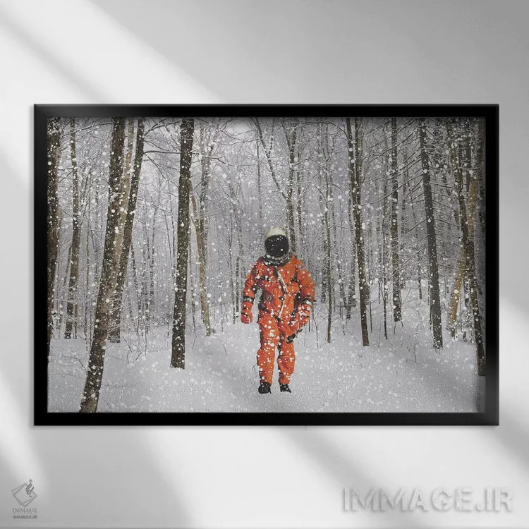 تابلو گمشده در کلرادو II اثر جیسون بروک - نمای قابدار مشکی