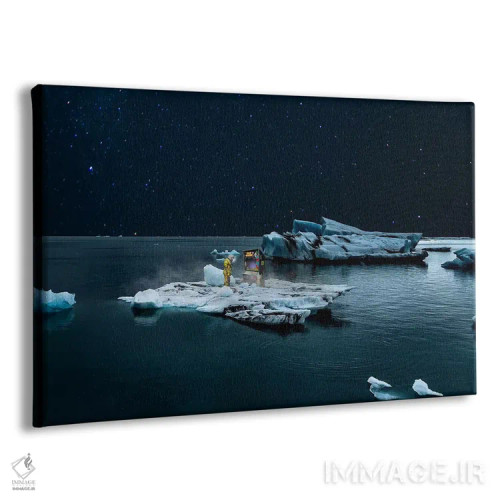 تابلو اشغالگر فضایی (بازی کلاسیک) اثر جیسون بروک - نمای پرسپکتیو محصول