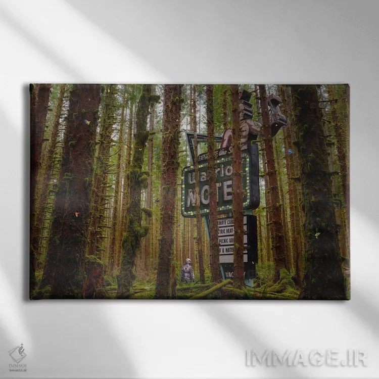 تابلو اریون (صورت فلکی شکارچی) اثر جیسون بروک - نمای روبهرو روی دیوار