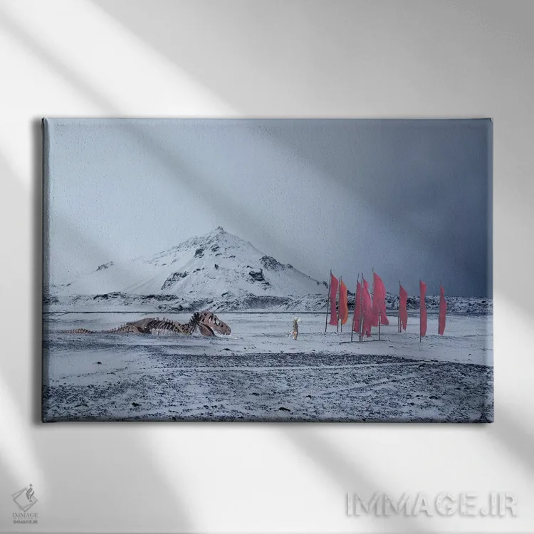 تابلو قربانی/پیشنهاد اثر جیسون بروک - نمای روبهرو روی دیوار