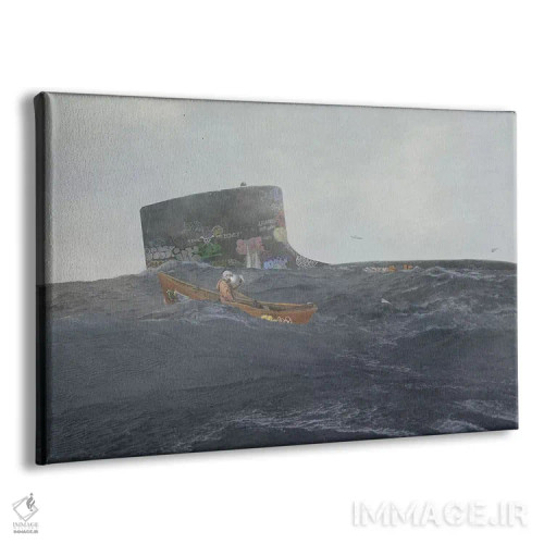 تابلو بال و دعا (اصطلاح امید/تشویق) اثر جیسون بروک - نمای پرسپکتیو محصول