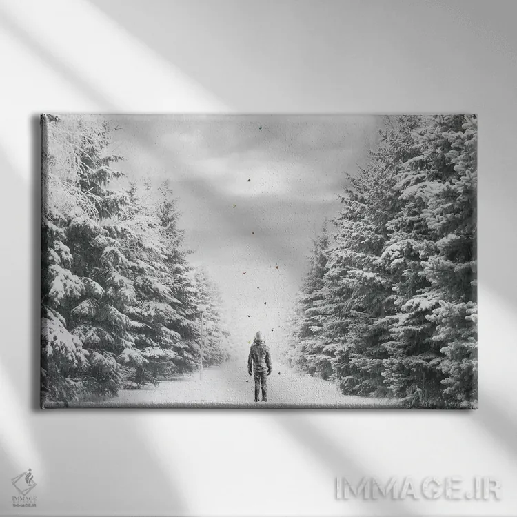 تابلو مسیر اثر جیسون بروک - نمای روبهرو روی دیوار