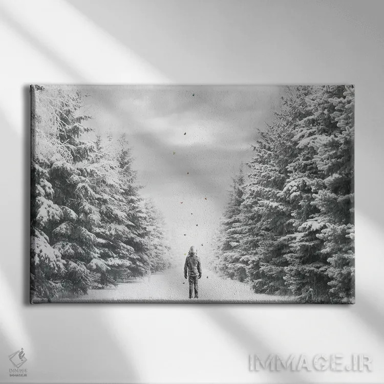 تابلو مسیر اثر جیسون بروک - نمای روبهرو روی دیوار