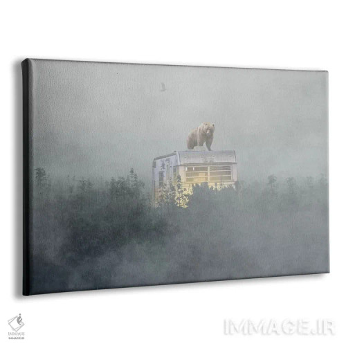تابلو شکار شدن اثر جیسون بروک - نمای پرسپکتیو محصول