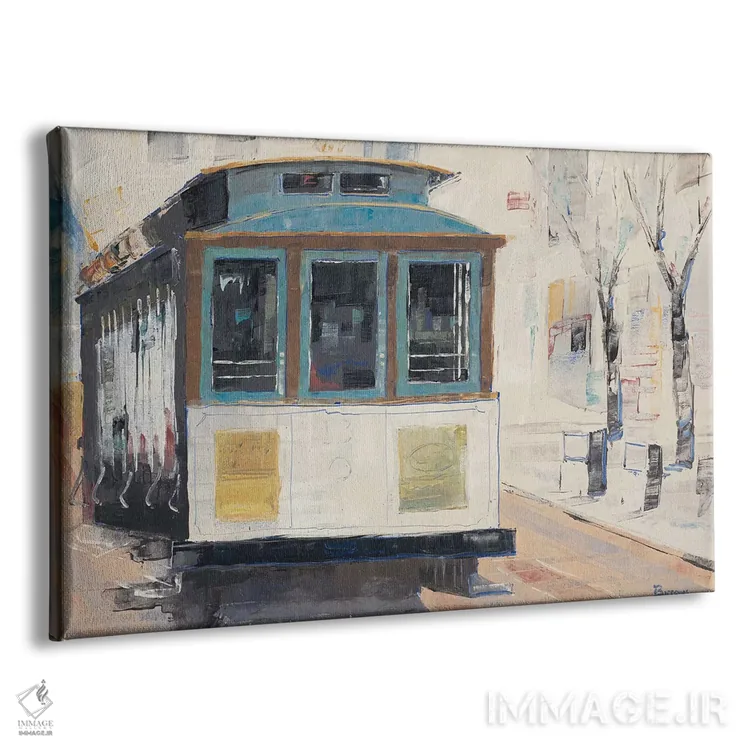 تابلو شهر کابلی اثر جان باروز - نمای پرسپکتیو محصول