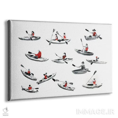 تابلو کانو (نوعی قایق) اثر بوگدان شیپتنکو - نمای پرسپکتیو محصول