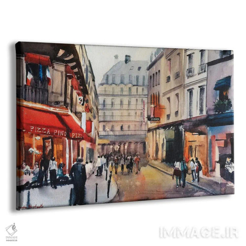 تابلو پاریس هنگام عصر اثر بوگدان شیپتنکو - نمای پرسپکتیو محصول