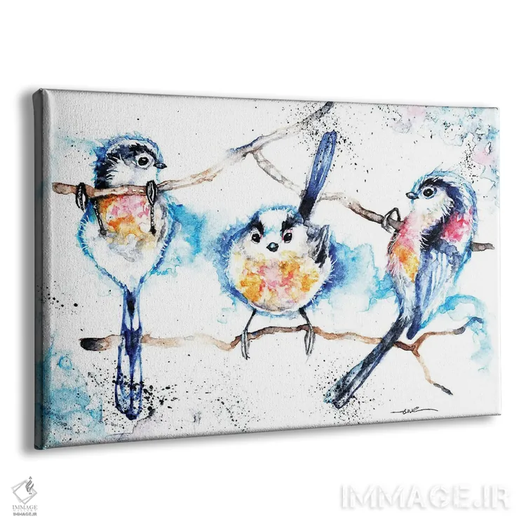 تابلو سه نفر جمعاند اثر بیبزآرتس - نمای پرسپکتیو محصول