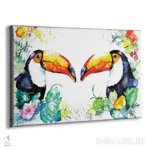 تابلو توکان میتواند آن بازی را انجام دهد! (بازی با کلمه توکان و معنی جمله) اثر بیبزآرتس - نمای پرسپکتیو محصول