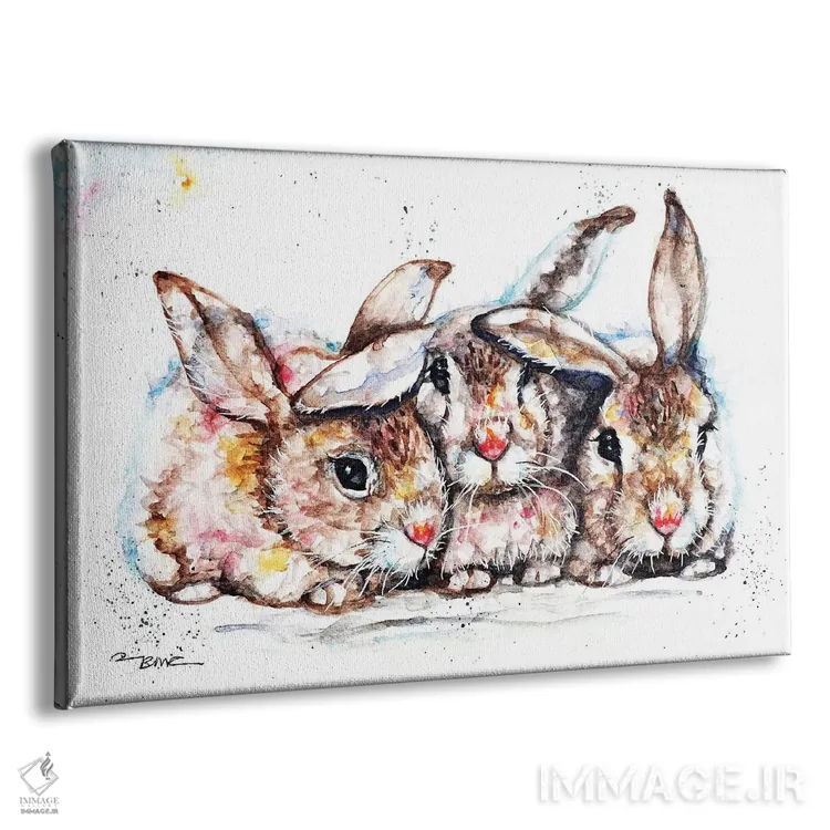 تابلو همه گوشیم! اثر بیبزآرتس - نمای پرسپکتیو محصول