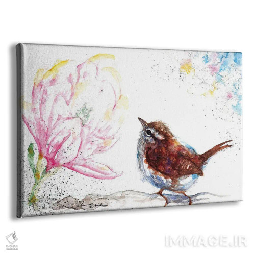 تابلو ورن و مگنولیا اثر بیبزآرتس - نمای پرسپکتیو محصول