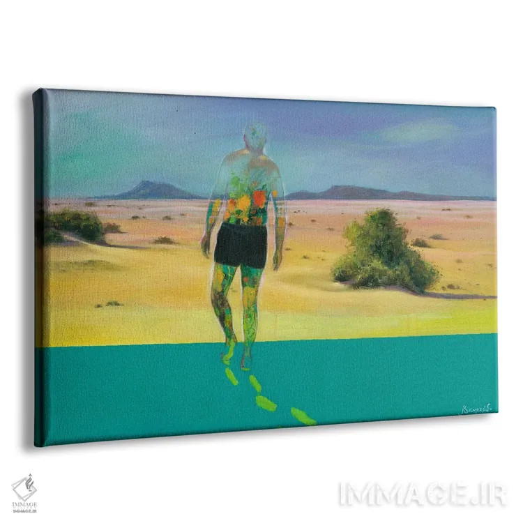 تابلو مفهومی ۲ اثر بنیتو سالمرون - نمای پرسپکتیو محصول