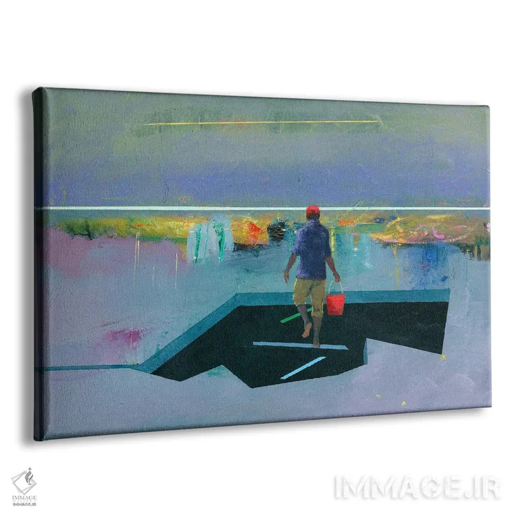 تابلو مفهومی ۷ اثر بنیتو سالمرون - نمای پرسپکتیو محصول