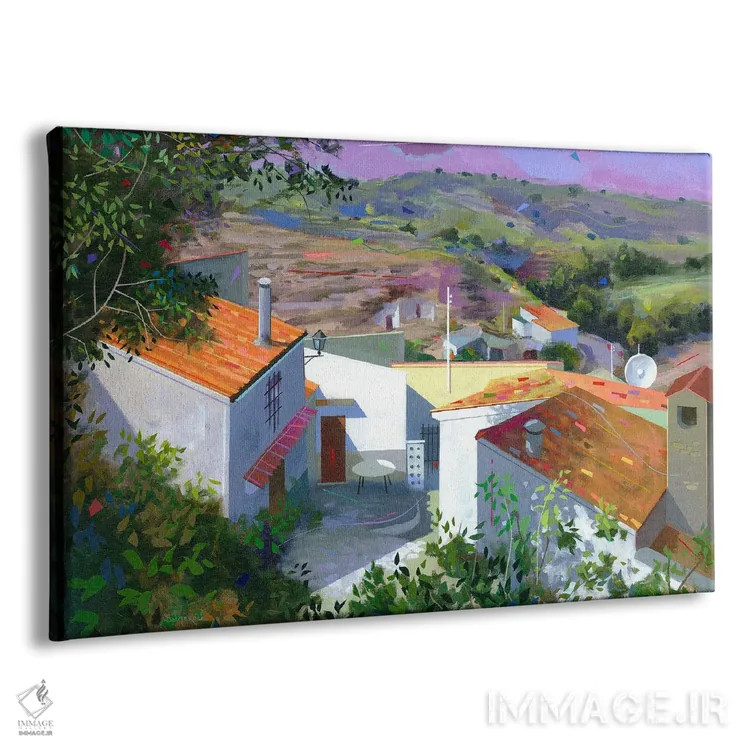 تابلو آلکوسارهخوس (مکان اسپانیا) اثر بنیتو سالمرون - نمای پرسپکتیو محصول