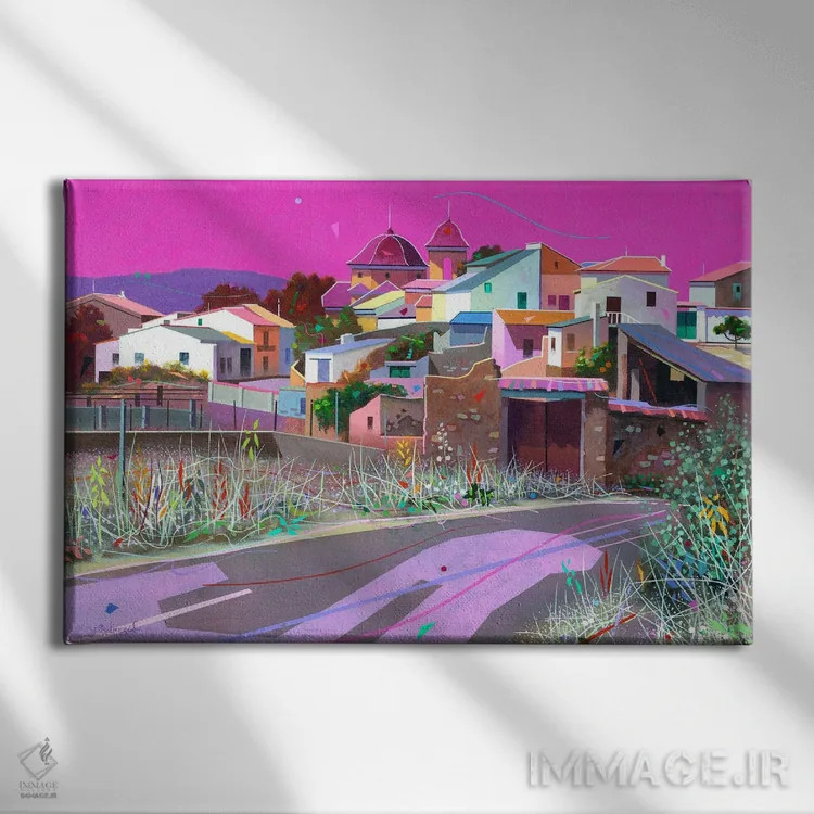 تابلو فوئنتهآلبیا ۲ اثر بنیتو سالمرون - نمای روبهرو روی دیوار