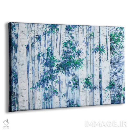 تابلو درختان ۱ اثر بنیتو سالمرون - نمای پرسپکتیو محصول