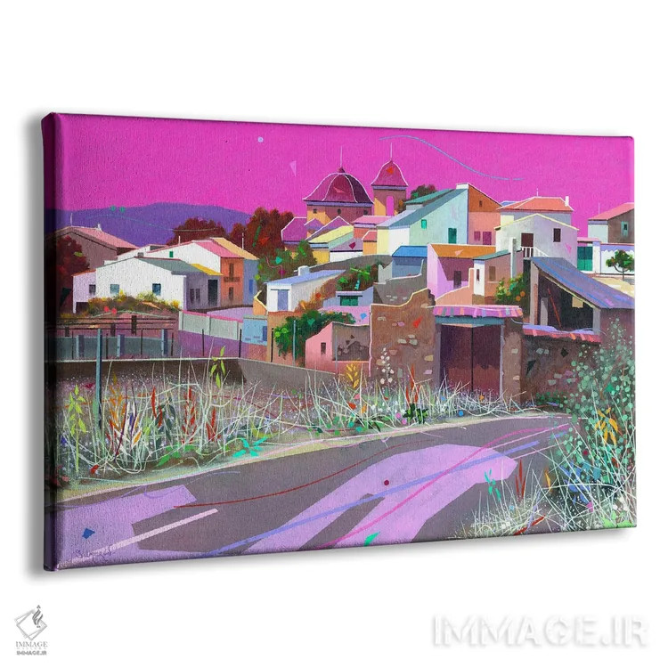 تابلو فوئنتهآلبیا ۲ اثر بنیتو سالمرون - نمای پرسپکتیو محصول