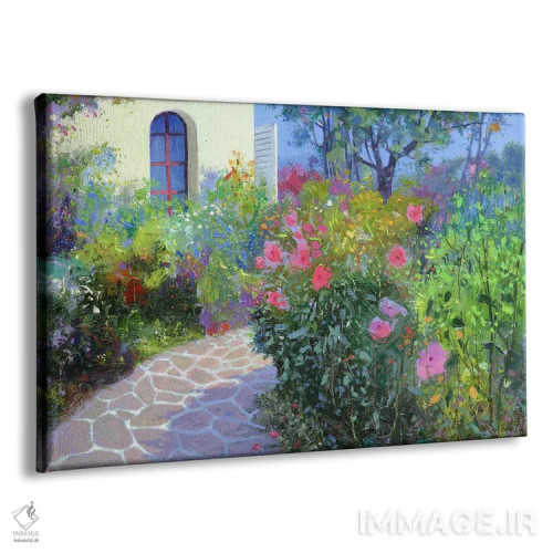 تابلو باغ ۱ اثر بنیتو سالمرون - نمای پرسپکتیو محصول