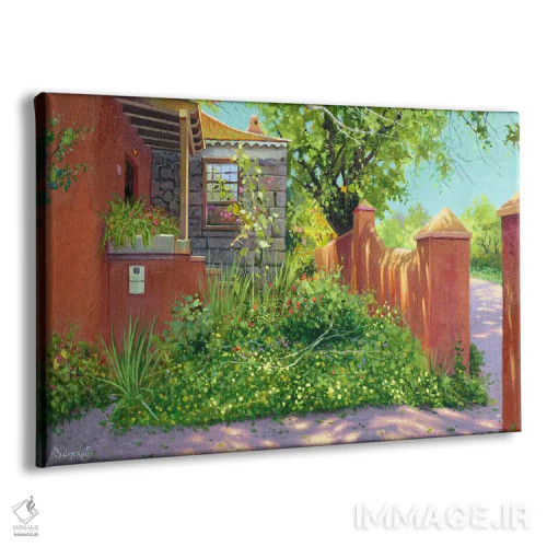 تابلو باغ ۲ اثر بنیتو سالمرون - نمای پرسپکتیو محصول